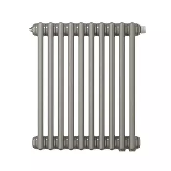 Радиатор трубчатый Zehnder Charleston Retrofit 3057, 12 секций, 1/2 нижнее подключение, 0325 TL, кронштейн в комплекте, НС-1223312