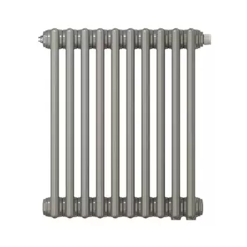 Радиатор трубчатый Zehnder Charleston Retrofit 3057, 14 секция, нижнее подключение 1/2", 0325 TL, кронштейн в комплекте, НС-1223314