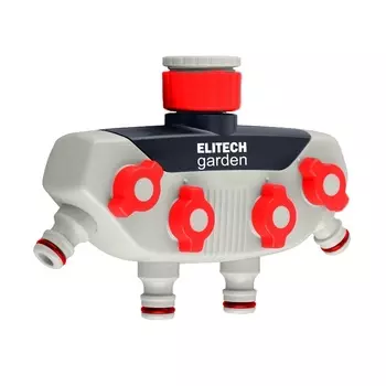 Распределитель 4-х канальный Elitech Garden HF 002 206026