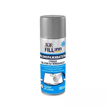 Размораживатель стекол Fill Inn FL091 071091, 520 мл (аэрозоль)