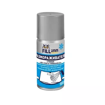 Размораживатель стекол Fill Inn FL127 071127, (аэрозоль), 210 мл