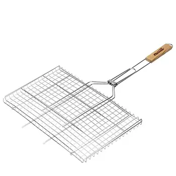 Решетка-гриль Sparta 69565, 260х450 мм, хромированная