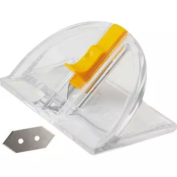 Резак Olfa "MOUNT CUTTER" OL-MC-45/2B с наклоном лезвия 45 градусов, с 2-мя лезвиями OL-MCB-1