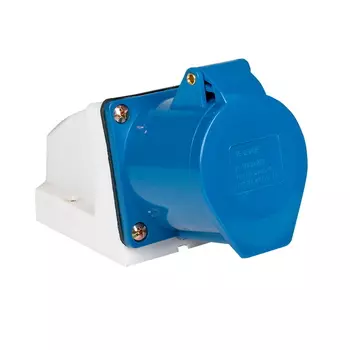 Розетка наружной установки EKF PROxima 123 (32 А, 220 В, 2P+РЕ, IP44) PS-123-32-220