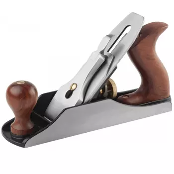 Рубанок Kraftool Premium серии "PRO" 18527-25, металлический, рукоятка – Бубинга, модель "4", 250х50мм, нож 50мм, лезвие 3мм