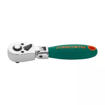 Рукоятка трещоточная Jonnesway R4203 046383 укороченная с шарниром 3/8"DR, 36 зубцов, 155 мм