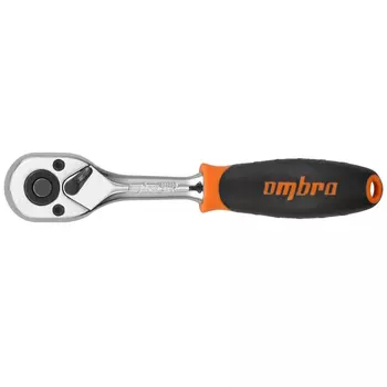 Рукоятка трещоточная Ombra 281403, 1/4"DR, 48 зубцов