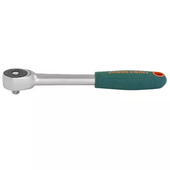Рукоятка трещоточная ротационная со сквозным приводом Jonnesway R6603 046298, 3/8"DR, 60 зубцов, 240 мм
