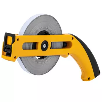 Рулетка геодезическая Denzel 31492, 50 м х 13 мм, открытый корпус, металлическая лента