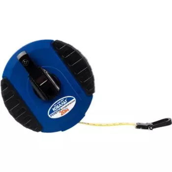 Рулетка геодезическая Кобальт 646-867, 20 м х 13 мм закрытый корпус, фибергласовая лента