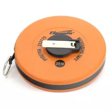Рулетка геодезическая Sparta 312175 20м*12,5мм закрытый корпус