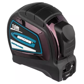 Рулетка Gross Doppelhaken 31126, 10мx25мм, нейлон, двусторонняя шкала