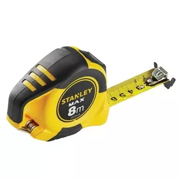 Рулетка магнитная Stanley Max STHT0-36118 (8 м, 25 мм, обрезиненный корпус)