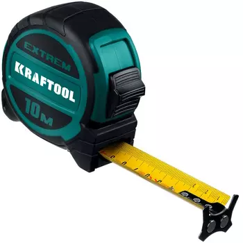 Рулетка со сверх широким полотном Kraftool Extrem 34127-10 10мх32мм