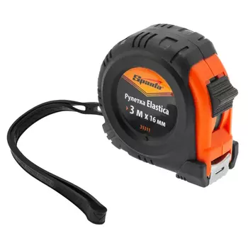 Рулетка Sparta Elastica 31311, 3м*16мм, обрезиненный