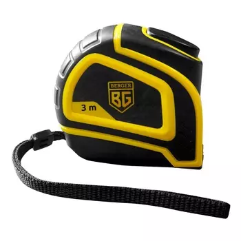 Рулетка ударопрочная с автостопом Berger BG1757 (3 м x 19 мм)