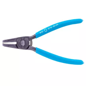 Съемник Gross 18341, 165 мм, для внешних стопорных колец (19-60 мм), изогнутые губки (разжим)