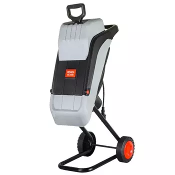 Садовый измельчитель Ресанта ИС-2500 (мусоросборник, колеса для перемещения)