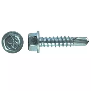 Саморез для фасадных систем Starfix SMP2-87617-100, 6.3х32 мм, цинк, DIN 7504-K (100 шт в пласт. конт.)