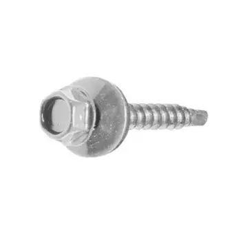 Саморез кровельный Starfix SMC3-81180-80, 5.5х102 мм цинк, шайба с прокл., PT3 (80 шт в карт. уп.)