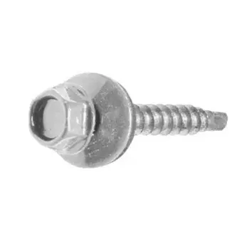 Саморез кровельный Starfix SMC3-89129-150, 6.3х51 мм, цинк, шайба с прокладкой, PT3, 150 шт. в картонной упаковке