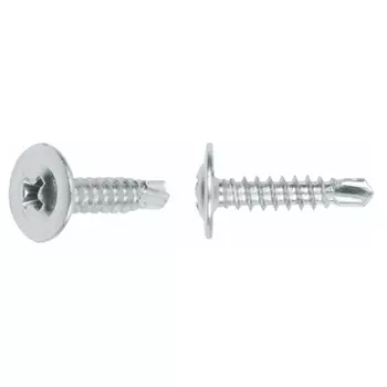 Саморез Starfix SM-50339-16000, 4.2х13 мм с прессшайбой, цинк, со сверлом (16000 шт в коробе)
