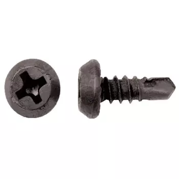 Саморез Starfix SMC1-86743-1000, 3.8х11 мм, для лист. металла, фосфат, со сверлом (1000 шт в карт. уп.)