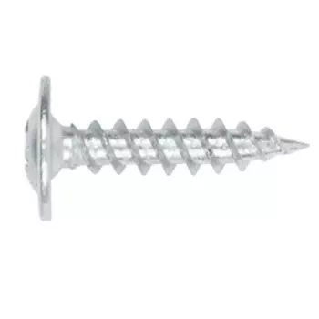 Саморез Starfix SMC2-32783-500, 4.2х32 мм с прессшайбой, цинк, острый (500 шт в карт. уп.)