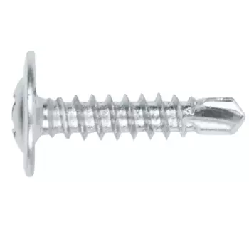 Саморез Starfix SMC2-50345-1000, 4.2х19 мм с прессшайбой, цинк, со сверлом (1000 шт в карт. уп.)