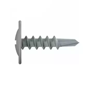 Саморез Starfix SMC3-87305-1000, 4.2х19 мм с прессшайбой, цинк, со сверлом, RAL 7004 (1000 шт в карт. уп.)