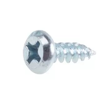 Саморез Starfix SMP1-53541-300, 3.5х11 мм, для листового металла, цинк, острый, 300 шт. в пластиковом контейнере