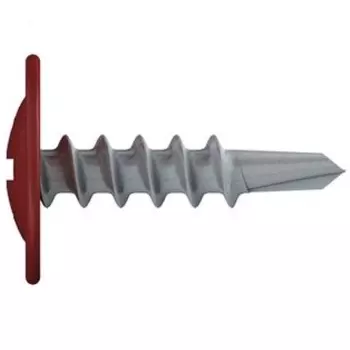 Саморез Starfix SMP1-67105-150, 4.2х16 мм с прессшайбой, цинк, со сверлом, RAL 3011 (150 шт в пластиковом контейнере)