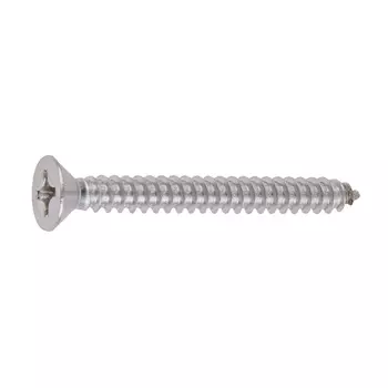 Саморез Starfix SMZ1-52816-10, 5.5х50 мм, потай головка, острый, нержавеющая сталь (А2), DIN 7982, 10 шт.