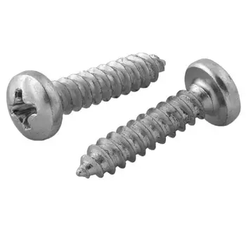 Саморез Starfix SMZ1-77820-25, 5.5х25 мм, полусферическая головка, острый, нерж.сталь (А2), DIN 7981 (25 шт в зип-локе)