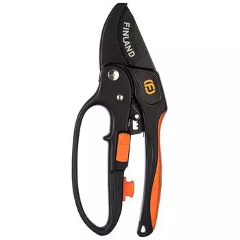 Секатор с храповым механизмом Центроинструмент Finland 1611 (длина 20 см, диаметр режущей части 24 мм)