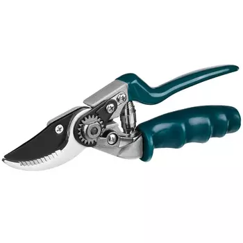 Секатор Raco 4206-53/143S, с алюминиевыми рукоятками, с поворотной ручкой, рез до 20мм, 200мм