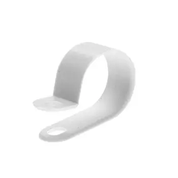 Серьга для кабеля Starfix SMC1-65305-100, 6 мм белая (100 шт в карт. уп.)