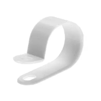 Серьга для кабеля Starfix SMC1-65315-50, 16 мм белая (50 шт в карт. уп.)