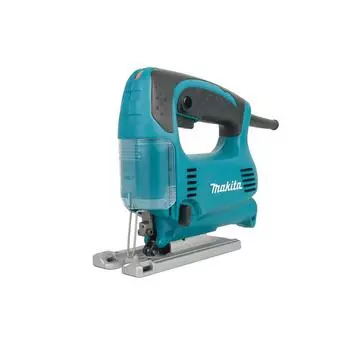 Сетевой лобзик Makita 4329 (450 Вт, мах толщина металла 6 мм, вес инструмента 1,9 кг, использование с пылесосом)