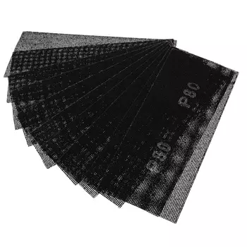 Сетка абразивная Sparta 751225, P80, 115 х 280 мм, 10 шт