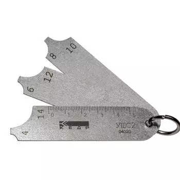 Шаблон сварщика Кедр УШС-2 с калибровкой 8021853