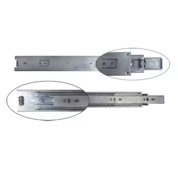 Шариковая направляющая полного выдвижения Starfix SMF-10424, 300х45 мм, цинк, 2 шт.