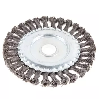 Щетка дисковая Gepard GP0894-150, косичка, 150мм/22мм