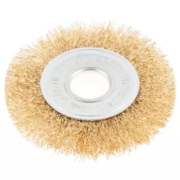 Щетка дисковая Gepard GP0896-100, гофрированная, 100мм/22мм