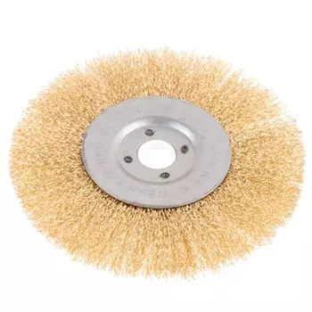 Щетка дисковая Gepard GP0896-180, гофрированная, 180мм/22мм