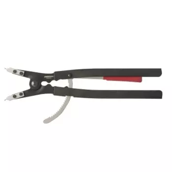 Щипцы прямые для стопорных колец Jonnesway P9920C 049249, с фиксатором, разжим, 165-300 мм, 4.5-5.5 мм, 500 мм