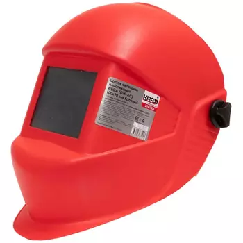Щиток сварщика Krass Wega (ЕПК-АС) 2961006 (пластиковый, 110х90 мм, красный)