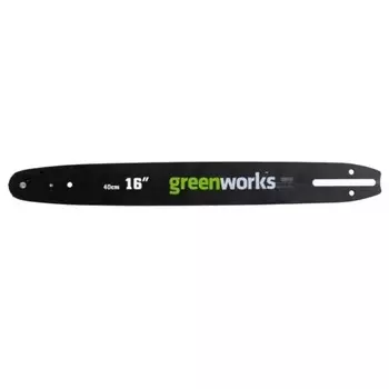 Шина для аккумуляторной цепной пилы 40 В 40 см Greenworks 29757