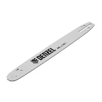Шина для бензопилы Denzel DGS-4516P 59814, длина 40 см (16"), шаг 0,325", паз 1,5 мм, 64 звена