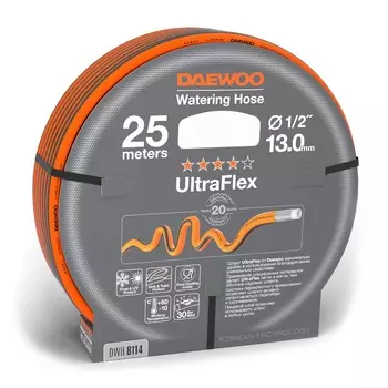 Шланг Daewoo UltraFlex DWH 8114 (1/2" (13 мм), 25 м)